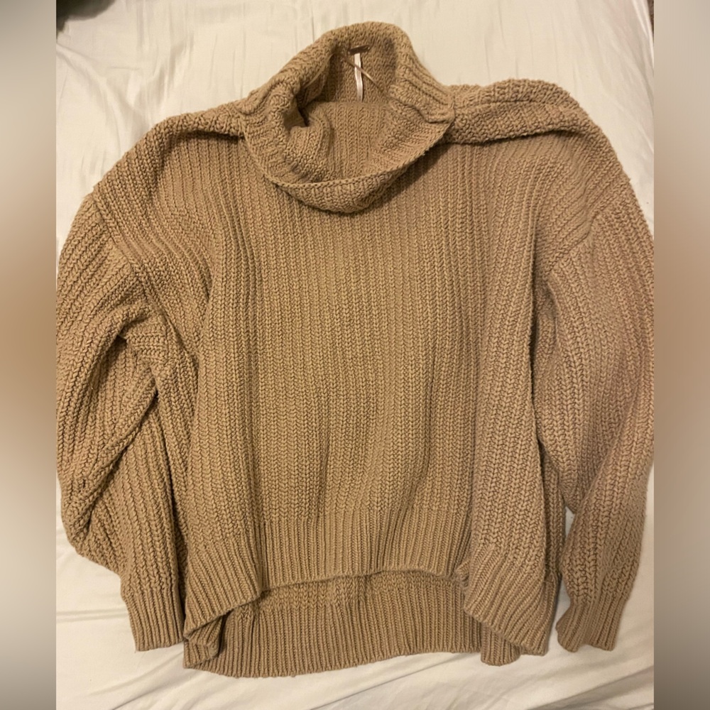 Free People Swim Too Deep Turtleneck Sweater